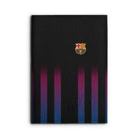 Обложка для автодокументов с принтом FC Barcelona Color Line в Кировске, натуральная кожа |  размер 19,9*13 см; внутри 4 больших “конверта” для документов и один маленький отдел — туда идеально встанут права | Тематика изображения на принте: fc barcelona | fcb | барселона | спорт | спортивные | фк | футбол