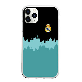 Чехол для iPhone 11 Pro Max матовый с принтом Real Madrid 2018 Paints в Кировске, Силикон |  | fc | real madrid | реал мадрид | спорт | спортивные | фк | футбол