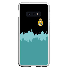 Чехол для Samsung S10E с принтом Real Madrid 2018 Paints в Кировске, Силикон | Область печати: задняя сторона чехла, без боковых панелей | Тематика изображения на принте: fc | real madrid | реал мадрид | спорт | спортивные | фк | футбол