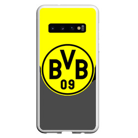 Чехол для Samsung Galaxy S10 с принтом FC Borussia 2018 Paints в Кировске, Силикон | Область печати: задняя сторона чехла, без боковых панелей | borussia dortmund | fc | боруссия | спорт | спортивные | фк | футбол