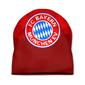 Шапка 3D с принтом FC Bayern 2018 Paints в Кировске, 100% полиэстер | универсальный размер, печать по всей поверхности изделия | Тематика изображения на принте: bayern | fc | бавария | спорт | спортивные | фк | футбол