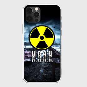 Чехол для iPhone 12 Pro с принтом S.T.A.L.K.E.R. - И.В.А.Н. в Кировске, силикон | область печати: задняя сторона чехла, без боковых панелей | stalker | ванька | ваня | иван | имя | припять | радиация | сталкер | чернобыль