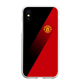 Чехол для iPhone XS Max матовый с принтом Manchester United Элита в Кировске, Силикон | Область печати: задняя сторона чехла, без боковых панелей | fc | manchester united | манчестер юнайтед | спортивные | футбол