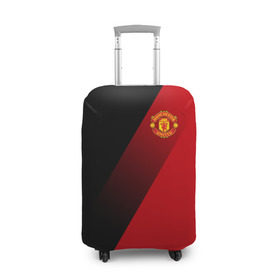 Чехол для чемодана 3D с принтом Manchester United Элита в Кировске, 86% полиэфир, 14% спандекс | двустороннее нанесение принта, прорези для ручек и колес | fc | manchester united | манчестер юнайтед | спортивные | футбол