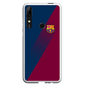 Чехол для Honor P Smart Z с принтом FC Barcelona 2018 Элита в Кировске, Силикон | Область печати: задняя сторона чехла, без боковых панелей | fc barcelona | fcb | барселона | спорт | спортивные | фк | футбол