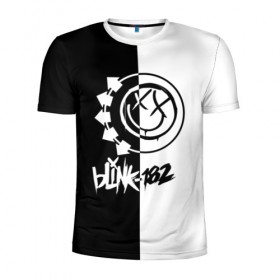 Мужская футболка 3D спортивная с принтом Blink-182 в Кировске, 100% полиэстер с улучшенными характеристиками | приталенный силуэт, круглая горловина, широкие плечи, сужается к линии бедра | blink | альтернативный рок | блинк | марк хоппус | музыка | мэтт скиба | панк рок | поп панк | рок | скейт панк | трэвис баркер