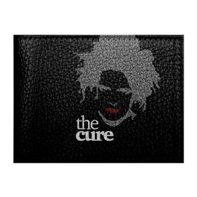 Обложка для студенческого билета с принтом The Cure в Кировске, натуральная кожа | Размер: 11*8 см; Печать на всей внешней стороне | robert smith | rock band | the cure | uk | британия | роберт смит | рок группа