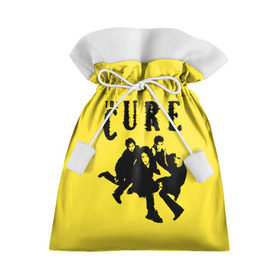 Подарочный 3D мешок с принтом The Cure в Кировске, 100% полиэстер | Размер: 29*39 см | robert smith | rock band | the cure | uk | британия | роберт смит | рок группа