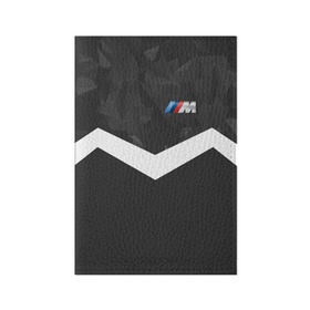 Обложка для паспорта матовая кожа с принтом BMW Militayry Sport II в Кировске, натуральная матовая кожа | размер 19,3 х 13,7 см; прозрачные пластиковые крепления | 