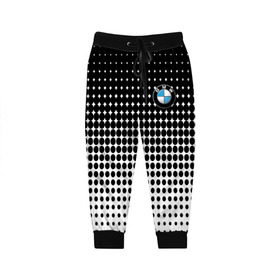 Детские брюки 3D с принтом BMW 2018 Black and White IV в Кировске, 100% полиэстер | манжеты по низу, эластичный пояс регулируется шнурком, по бокам два кармана без застежек, внутренняя часть кармана из мелкой сетки | bmw | автомобильные | бмв | машины