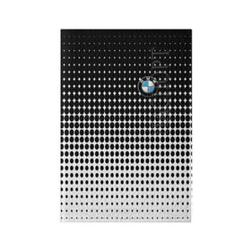 Обложка для паспорта матовая кожа с принтом BMW 2018 Black and White IV в Кировске, натуральная матовая кожа | размер 19,3 х 13,7 см; прозрачные пластиковые крепления | Тематика изображения на принте: bmw | автомобильные | бмв | машины