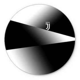 Коврик круглый с принтом Juventus 2018 Original #9 в Кировске, резина и полиэстер | круглая форма, изображение наносится на всю лицевую часть | fc | juventus | спорт | спортивные | футбол | футбольный клуб | ювентус