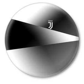 Значок с принтом Juventus 2018 Original #9 в Кировске,  металл | круглая форма, металлическая застежка в виде булавки | Тематика изображения на принте: fc | juventus | спорт | спортивные | футбол | футбольный клуб | ювентус