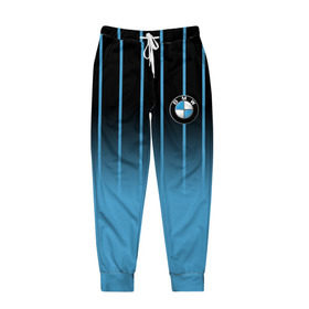 Мужские брюки 3D с принтом BMW Brand Colors в Кировске, 100% полиэстер | манжеты по низу, эластичный пояс регулируется шнурком, по бокам два кармана без застежек, внутренняя часть кармана из мелкой сетки | Тематика изображения на принте: 