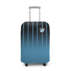 Чехол для чемодана 3D с принтом BMW Brand Colors в Кировске, 86% полиэфир, 14% спандекс | двустороннее нанесение принта, прорези для ручек и колес | Тематика изображения на принте: 