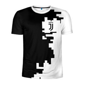 Мужская футболка 3D спортивная с принтом Juventus 2018 Geometry Sport в Кировске, 100% полиэстер с улучшенными характеристиками | приталенный силуэт, круглая горловина, широкие плечи, сужается к линии бедра | 