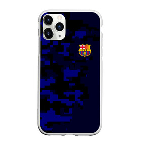 Чехол для iPhone 11 Pro Max матовый с принтом FC Barca 2018 Military Sport в Кировске, Силикон |  | Тематика изображения на принте: fc | fc barcelona | fcb |   | барселона | спорт | спортивные | фк | футбол