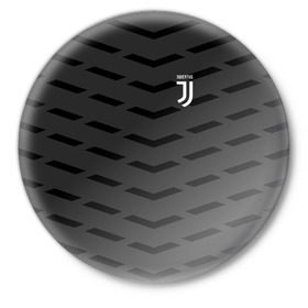 Значок с принтом Juventus 2018 Gery Sport в Кировске,  металл | круглая форма, металлическая застежка в виде булавки | cr7 | fc juventus | football | juve | juventus | ronaldo | sport | роналдо | спорт | футбол | ювентус