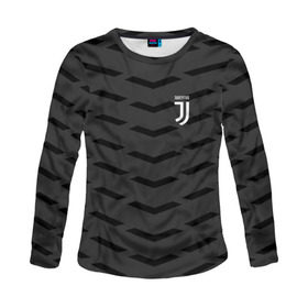 Женский лонгслив 3D с принтом Juventus 2018 Gery Sport в Кировске, 100% полиэстер | длинные рукава, круглый вырез горловины, полуприлегающий силуэт | cr7 | fc juventus | football | juve | juventus | ronaldo | sport | роналдо | спорт | футбол | ювентус