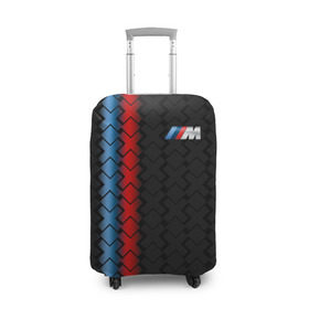 Чехол для чемодана 3D с принтом BMW Premium в Кировске, 86% полиэфир, 14% спандекс | двустороннее нанесение принта, прорези для ручек и колес | bmw | автомобильные | бмв | машины