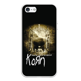 Чехол для iPhone 5/5S матовый с принтом Korn take a look in the mirror в Кировске, Силикон | Область печати: задняя сторона чехла, без боковых панелей | Тематика изображения на принте: korn | koяn | альтернативный | арвизу | гранж | группа | дэвис | зеркало | корн | коян | лузье | манки | метал | музыка | нюметал | панк | песни | рок | уэлч | филди | филипп | хэд | шаффер