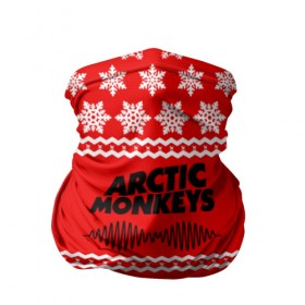 Бандана-труба 3D с принтом Arctic Monkeys в Кировске, 100% полиэстер, ткань с особыми свойствами — Activecool | плотность 150‒180 г/м2; хорошо тянется, но сохраняет форму | arc | алекс тёрнер | арктик | арктические | гаражный | группа | джейми кук | знак | инди | красный | манкис | мартышки | музыка | надпись | ник о мэлли | новогодний | новый год | обезьяна | постпанк