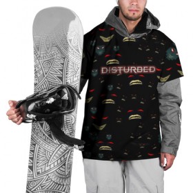 Накидка на куртку 3D с принтом Disturbed в Кировске, 100% полиэстер |  | Тематика изображения на принте: 