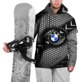 Накидка на куртку 3D с принтом BMW Carboniferous 2018 в Кировске, 100% полиэстер |  | Тематика изображения на принте: abstraction | carboniferous | карбон | текстуры