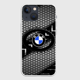 Чехол для iPhone 13 mini с принтом BMW Carboniferous 2018 в Кировске,  |  | Тематика изображения на принте: abstraction | carboniferous | карбон | текстуры