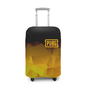 Чехол для чемодана 3D с принтом PUBG Abstract в Кировске, 86% полиэфир, 14% спандекс | двустороннее нанесение принта, прорези для ручек и колес | battle royal | playerunknowns battlegrounds | pubg | пабг | пубг