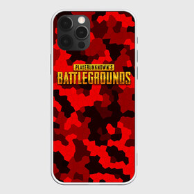 Чехол для iPhone 12 Pro Max с принтом PUBG Red Military в Кировске, Силикон |  | Тематика изображения на принте: battle royal | playerunknowns battlegrounds | pubg | пабг | пубг