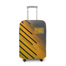 Чехол для чемодана 3D с принтом PUBG Cybersport в Кировске, 86% полиэфир, 14% спандекс | двустороннее нанесение принта, прорези для ручек и колес | playerunknowns battlegrounds | pubg | боевик | шутеры