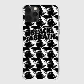 Чехол для iPhone 12 Pro с принтом Black Sabbath в Кировске, силикон | область печати: задняя сторона чехла, без боковых панелей | black sabbath | ozzy osbourne |   рок | билл уорд | блэк | гизер батлер | метал | оззи | осборн | саббат | тони айомми