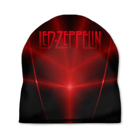 Шапка 3D с принтом Led Zeppelin в Кировске, 100% полиэстер | универсальный размер, печать по всей поверхности изделия | 