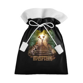 Подарочный 3D мешок с принтом Led Zeppelin в Кировске, 100% полиэстер | Размер: 29*39 см | Тематика изображения на принте: led zeppelin | джимми пейдж | джон генри бонэм | джон пол джонс | лед зеппелин | роберт плант