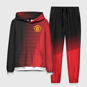 Мужской костюм 3D (с толстовкой) с принтом F.C.M.U 2018 Creative Uniform в Кировске,  |  | fc | manchester united | манчестер юнайтед | спорт | спортивные | фк | футбол | футбольный клуб