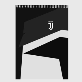 Скетчбук с принтом Juventus 2018 Geometry Sport в Кировске, 100% бумага
 | 48 листов, плотность листов — 100 г/м2, плотность картонной обложки — 250 г/м2. Листы скреплены сверху удобной пружинной спиралью | Тематика изображения на принте: fc | juventus | спорт | спортивные | фк | футбол | футбольный клуб | ювентус