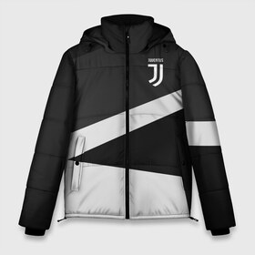 Мужская зимняя куртка 3D с принтом Juventus 2018 Geometry Sport в Кировске, верх — 100% полиэстер; подкладка — 100% полиэстер; утеплитель — 100% полиэстер | длина ниже бедра, свободный силуэт Оверсайз. Есть воротник-стойка, отстегивающийся капюшон и ветрозащитная планка. 

Боковые карманы с листочкой на кнопках и внутренний карман на молнии. | fc | juventus | спорт | спортивные | фк | футбол | футбольный клуб | ювентус