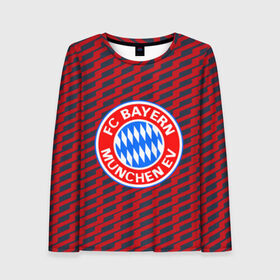 Женский лонгслив 3D с принтом FC Bayern 2018 Creative в Кировске, 100% полиэстер | длинные рукава, круглый вырез горловины, полуприлегающий силуэт | bayern | fc | бавария | спорт | спортивные | фк | футбол | футбольный клуб