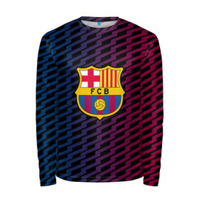 Мужской лонгслив 3D с принтом FC Barca 2018 Creative uniform в Кировске, 100% полиэстер | длинные рукава, круглый вырез горловины, полуприлегающий силуэт | fc | fc barcelona | fcb | барселона | спорт | спортивные | фк | футбол | футбольный клуб