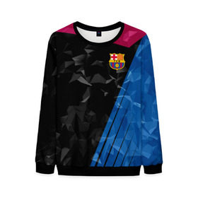 Мужской свитшот 3D с принтом FC Barca 2018 Creative uniform в Кировске, 100% полиэстер с мягким внутренним слоем | круглый вырез горловины, мягкая резинка на манжетах и поясе, свободная посадка по фигуре | fc | fc barcelona | fcb | барселона | спорт | спортивные | фк | футбол | футбольный клуб