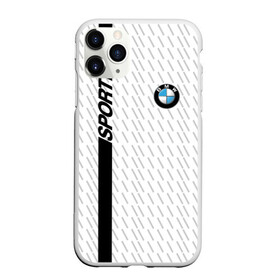 Чехол для iPhone 11 Pro Max матовый с принтом BMW 2018 White Sport в Кировске, Силикон |  | bmw | автомобильные | бмв | машины