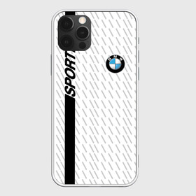 Чехол для iPhone 12 Pro с принтом BMW 2018 White Sport в Кировске, силикон | область печати: задняя сторона чехла, без боковых панелей | bmw | автомобильные | бмв | машины