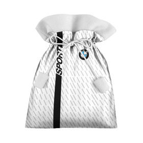 Подарочный 3D мешок с принтом BMW 2018 White Sport в Кировске, 100% полиэстер | Размер: 29*39 см | Тематика изображения на принте: bmw | автомобильные | бмв | машины