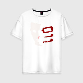 Женская футболка хлопок Oversize с принтом 011 в Кировске, 100% хлопок | свободный крой, круглый ворот, спущенный рукав, длина до линии бедер
 | stranger things | очень странные дела
