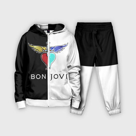 Детский костюм 3D с принтом Bon Jovi в Кировске,  |  | bon | jovi | бон | бон джови | джови | рок группа