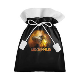 Подарочный 3D мешок с принтом Led Zeppelin в Кировске, 100% полиэстер | Размер: 29*39 см | Тематика изображения на принте: led zeppelin | джимми пейдж | джон генри бонэм | джон пол джонс | лед зепелен | лед зеппелин | роберт плант | рок группа