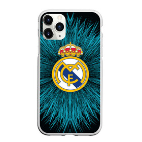 Чехол для iPhone 11 Pro Max матовый с принтом Real Madrid 2018 Abstract в Кировске, Силикон |  | fc | real madrid | реал мадрид | спорт | спортивные | фк | футбол | футбольный клуб