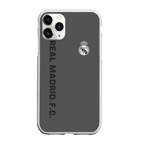 Чехол для iPhone 11 Pro матовый с принтом Real Madrid 2018 Vintage в Кировске, Силикон |  | fc | real madrid | реал мадрид | спорт | спортивные | фк | футбол | футбольный клуб