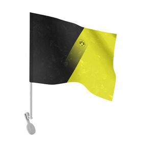 Флаг для автомобиля с принтом FC Borussia 2018 Элита в Кировске, 100% полиэстер | Размер: 30*21 см | Тематика изображения на принте: боруссия | дортмунд